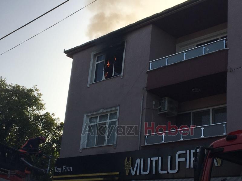 Hastane Mahallesi’nde Yangın