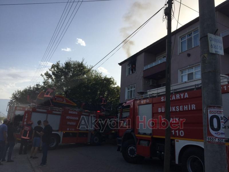 Hastane Mahallesi’nde Yangın