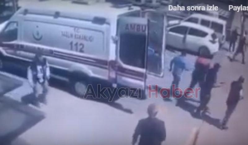 Hastanedeki saldırı anı kamerada