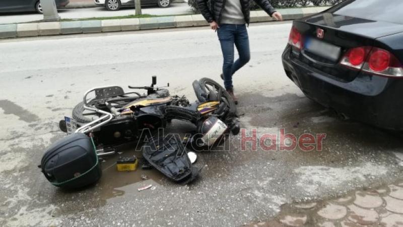 Kaskı hayatını kurtardı