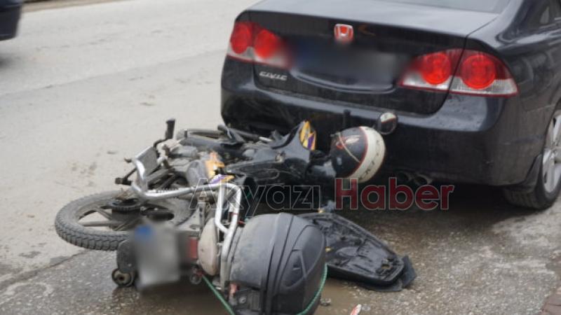 Kaskı hayatını kurtardı