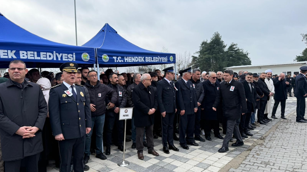 Hayatını kaybeden polis için tören düzenlendi