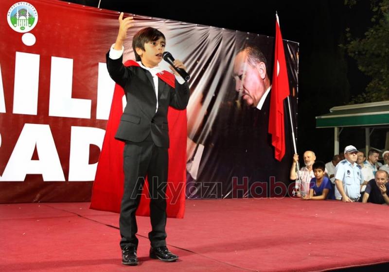 HAYDİ AKYAZIM 15 TEMMUZ YIL DÖNÜMÜNDE MEYDANLARDA BULUŞUYORUZ