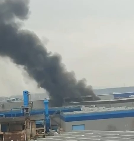 Hendek 2. OSB'de yangın