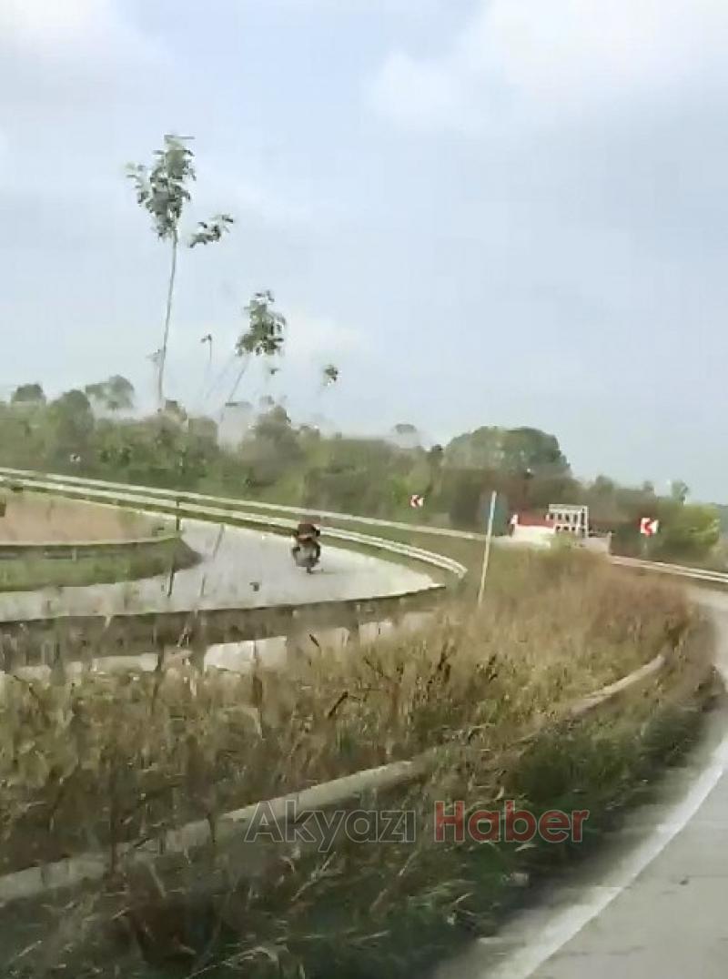 Herkesin hayatını tehlikeye attı