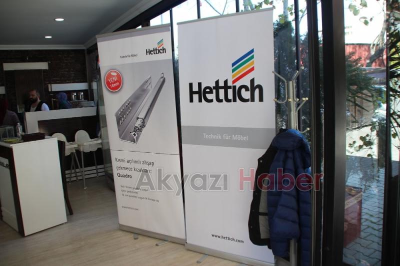 Hettich Marka Ürünler Akyazı da Tanıtıldı
