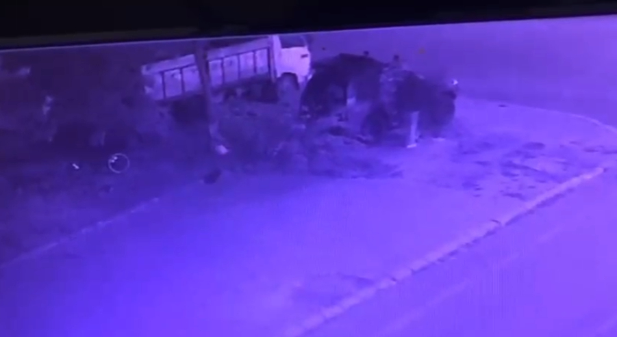 Hırsızlar böyle görüntülendi