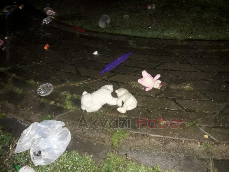 Eve giremeyince bunu yaptılar