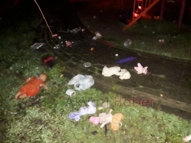 Eve giremeyince bunu yaptılar