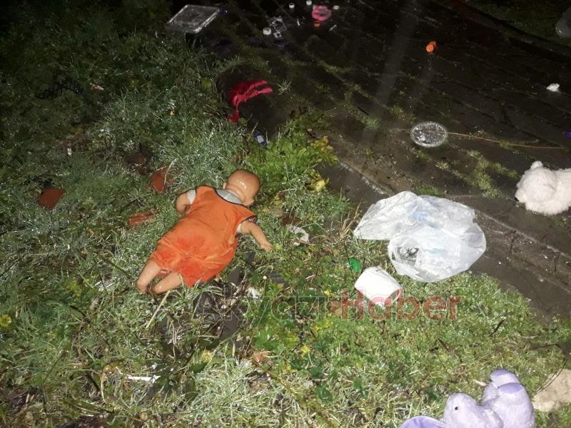 Eve giremeyince bunu yaptılar