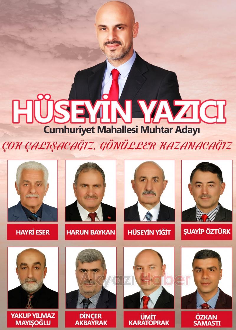 Hüseyin Yazıcıdan Mesaj