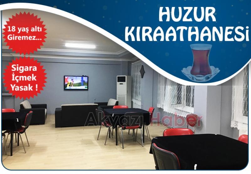 Huzur Kıraathanesi Açıldı