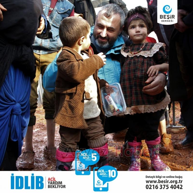 İdlib Acil Yardım Bekliyor