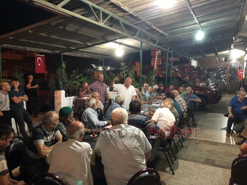   İHALEYE KATILAMAYAN MAHALLE SAKİNLERİ TEPKİLİ