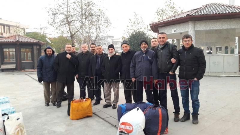 İHH konvoyu Sakarya da