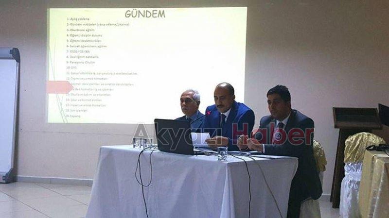 II.DÖNEM MÜDÜRLER TOPLANTISI YAPILDI