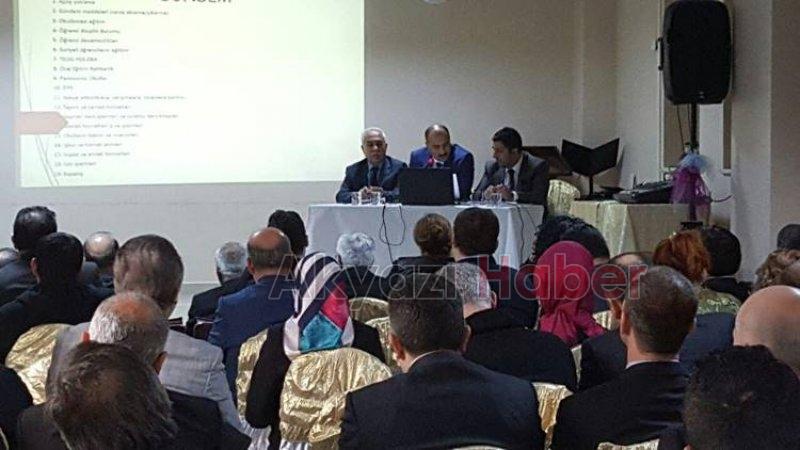 II.DÖNEM MÜDÜRLER TOPLANTISI YAPILDI