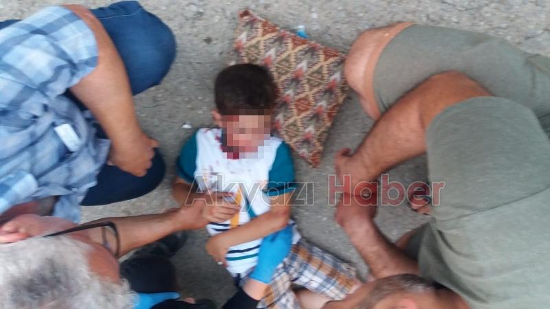 İki ayrı kazada ikisi çocuk 3 kişi yaralandı