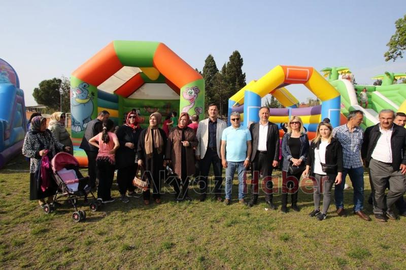 İkinci Geleneksel Çocuk Şenliğinde Çocuklar doyasıya eğlendi