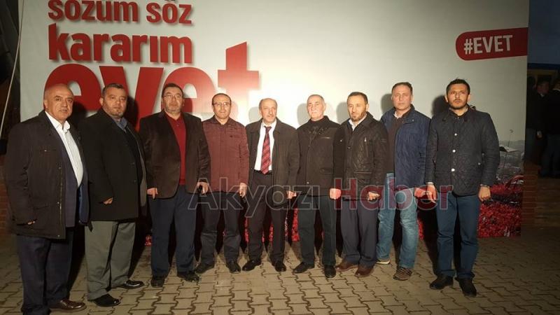 İL Danışma Meclisine Akyazı Çıkartması 