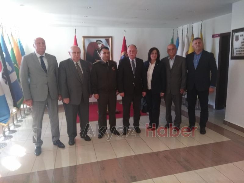 İL JANDARMA ALAY KOMUTANI’NA ZİYARET