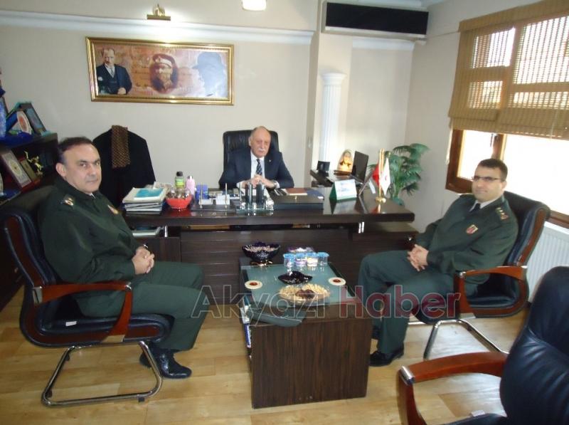 İL JANDARMA ALAY KOMUTANINDAN ATSO YA ZİYARET