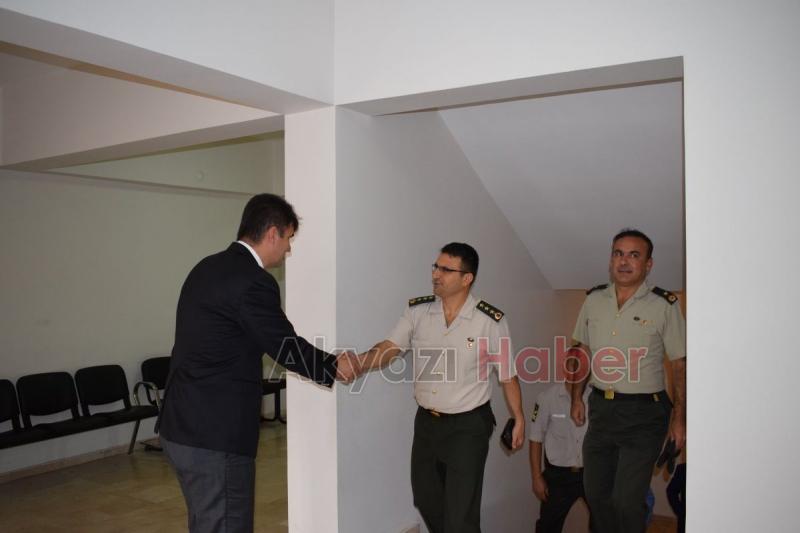 İl Jandarma Komutanı Yiğit’ten Kalaylı’ya Ziyaret
