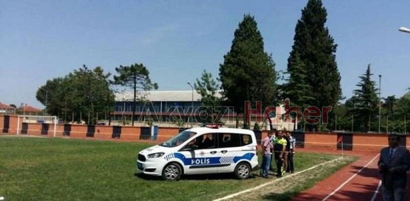 İlçe Emniyet Müdürlüğü Araç Durdurma, Kontrol, Kapan Tatbikatı Yaptı