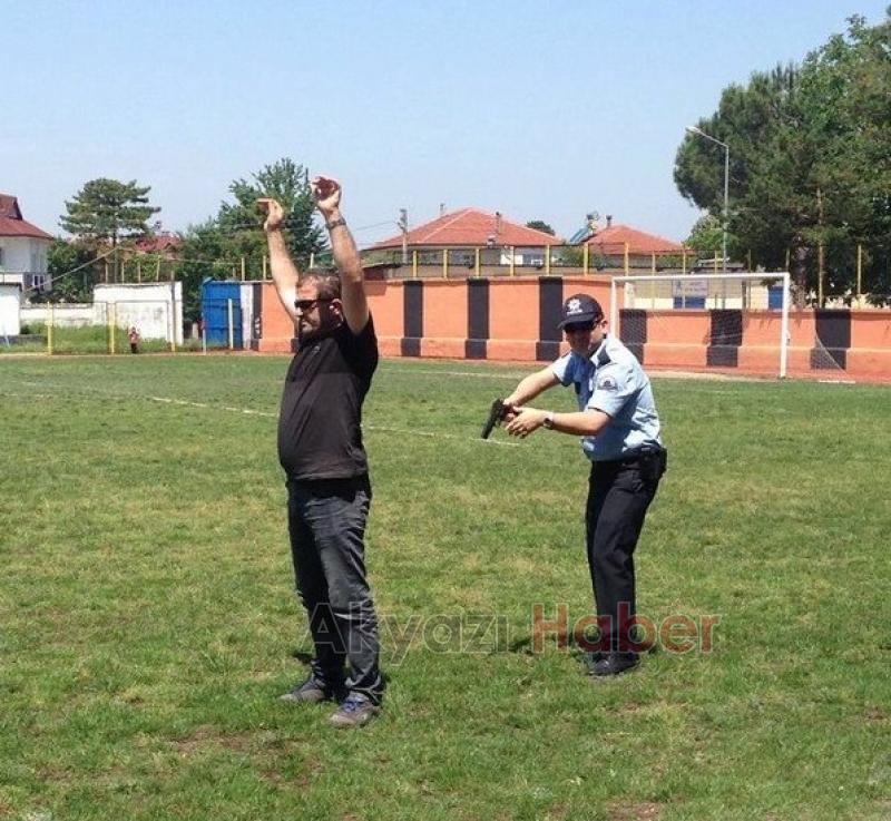 İlçe Emniyet Müdürlüğü Araç Durdurma, Kontrol, Kapan Tatbikatı Yaptı