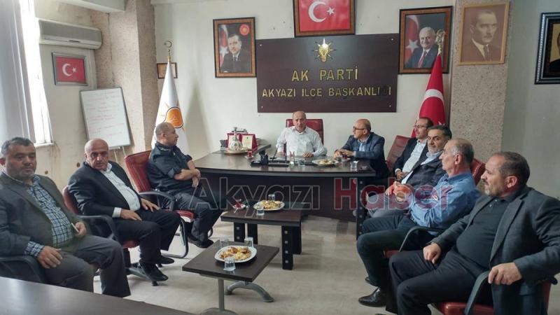 İlçe Emniyet Müdüründen  AK Parti İlçe Başkanlığına  iadeyi ziyaret