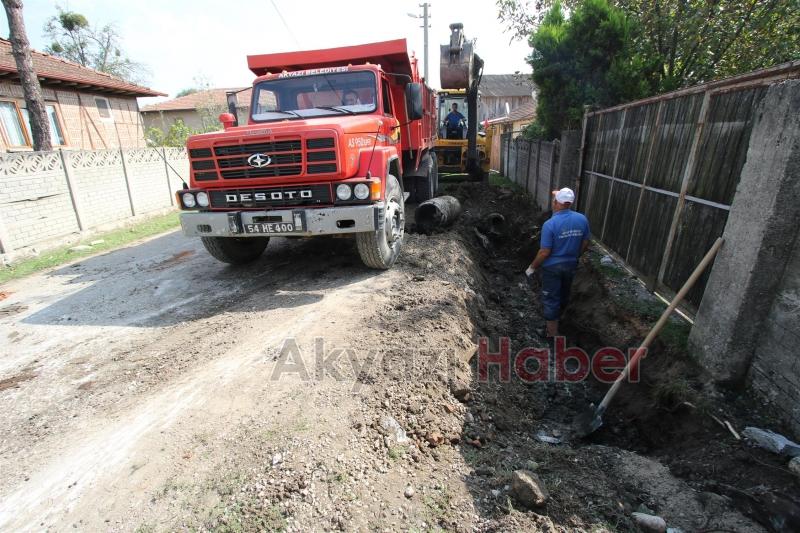 İLÇE GENELİNDE ALT YAPI GÜÇLENİYOR