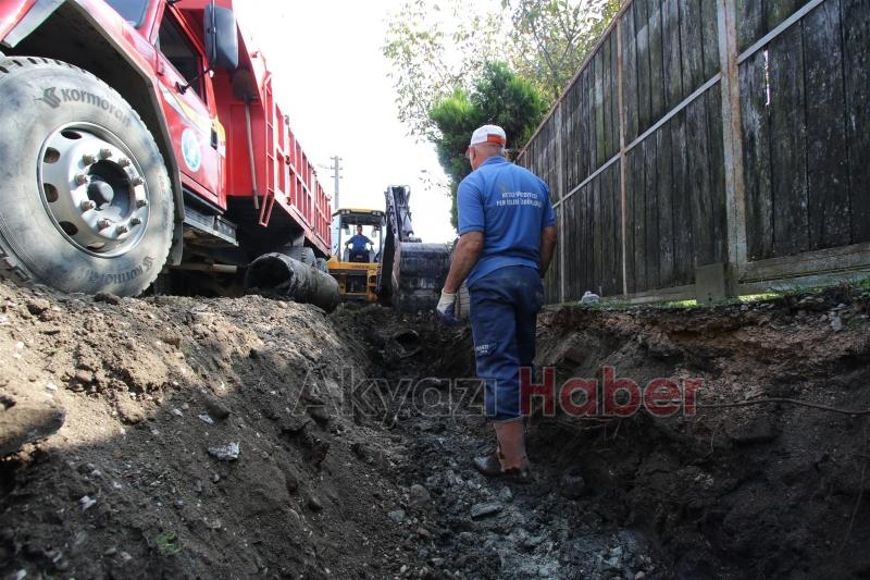 İLÇE GENELİNDE ALT YAPI GÜÇLENİYOR