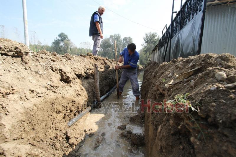 İLÇE GENELİNDE ALT YAPI GÜÇLENİYOR