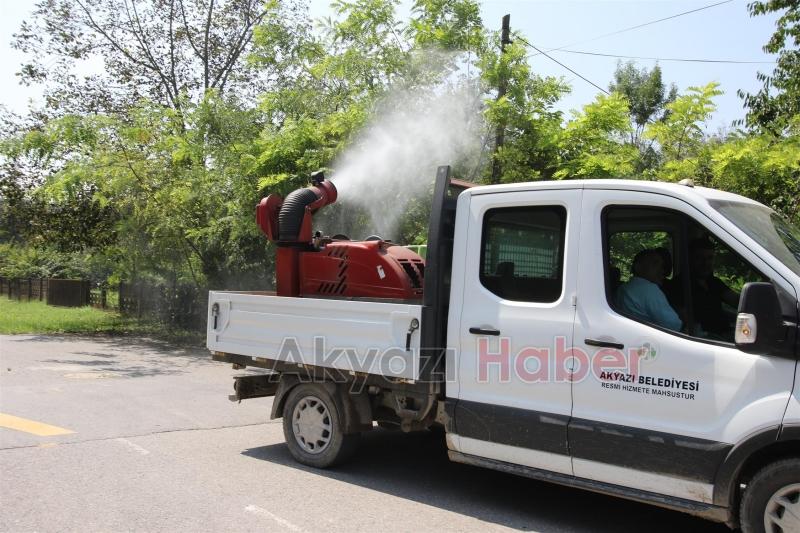 İLÇE GENELİNDE TIRTIL VE KELEBEK İLAÇLAMALARINA HIZ VERİLDİ