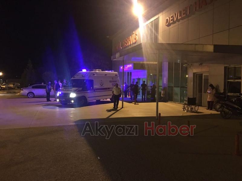 İlçe merkezinde silahlı saldırı 2 yaralı