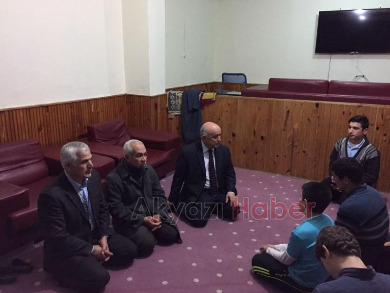 İlçe Milli Eğitim Müdürlüğünden İlim Yayma Yurduna Ziyaret