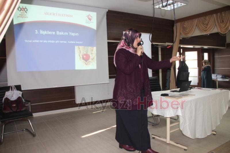 İLÇE MÜFTÜLÜĞÜNÜN DÜZENLEDİĞİ SEMİNERLER DEVAM EDİYOR