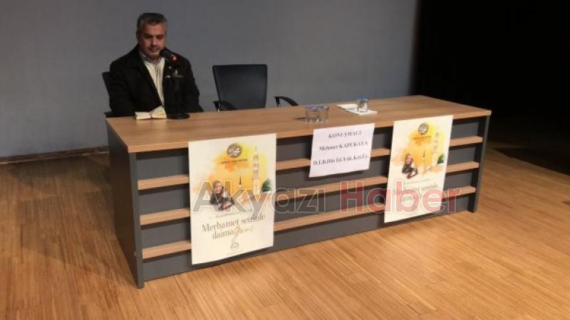 İlçe Müfütülüğünden Peygamberimiz ve Gençlik programı 