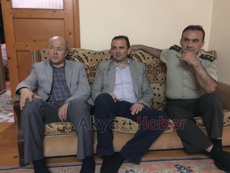 İlçe Protokolünden Şehit Ailesine Ziyaret 