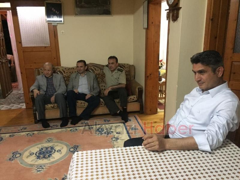 İlçe Protokolünden Şehit Ailesine Ziyaret 