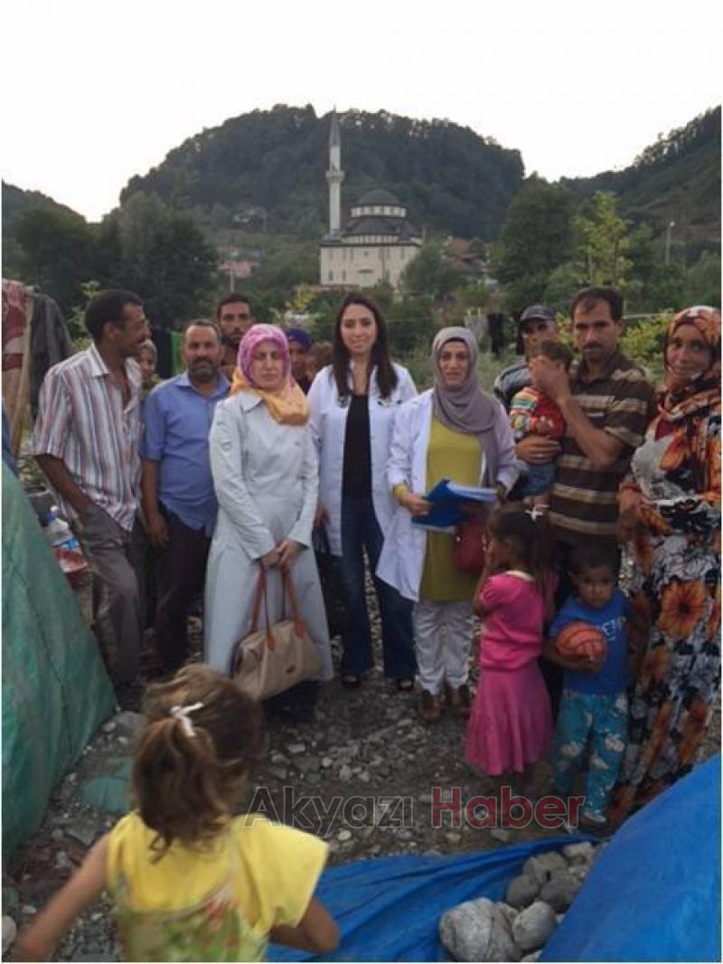 İlçe Sağlık Ekipleri Aşısı Olmayan Mülteci Çocuklara Aşılama Çalışması Yaptı