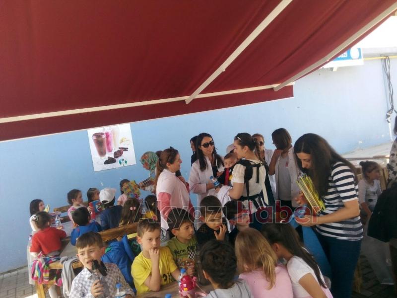 İlçe Sağlık Ekipleri Çocuklara Sütün Önemini Anlattı