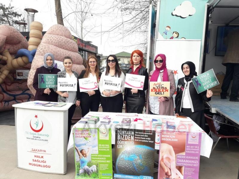İlçe Sağlık Ekiplerinden Kanser Taraması