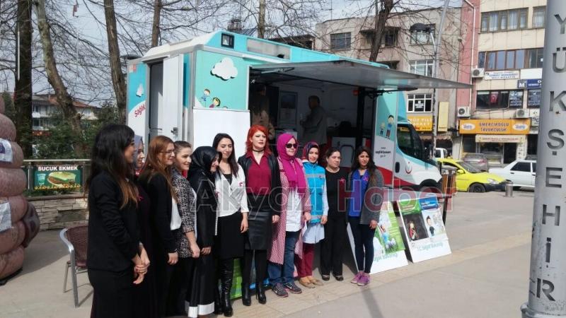 İlçe Sağlık Ekiplerinden Kanser Taraması