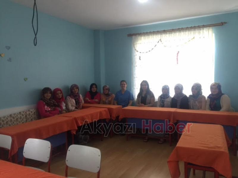 İlçe Sağlık Ekiplerinden Taşburun Yatılı Kuran Kursu Öğrencilerine Seminer