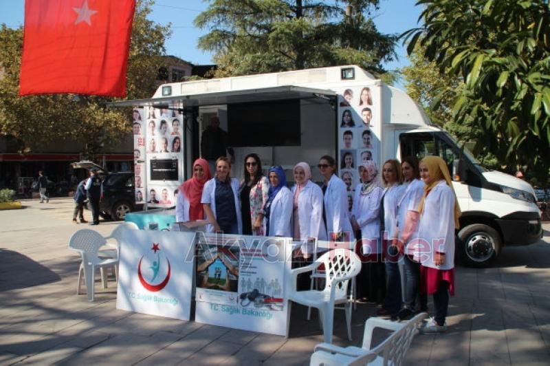   İlçe Sağlık Müdürlüğü Sağlık Kontrolü Yaptı