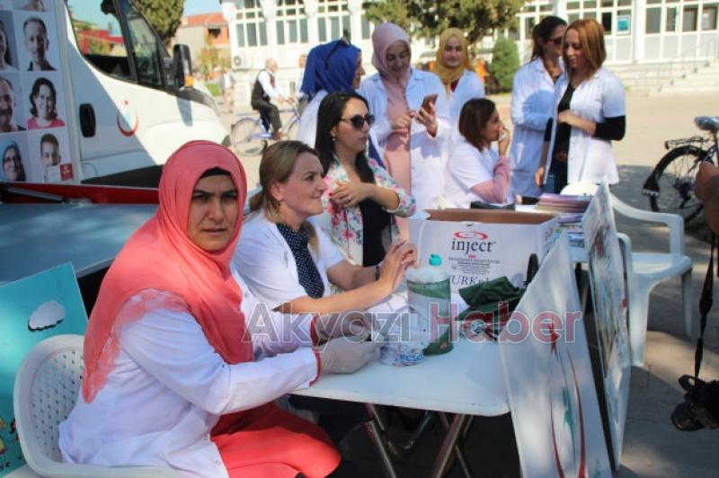   İlçe Sağlık Müdürlüğü Sağlık Kontrolü Yaptı