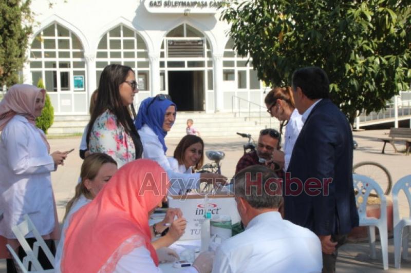   İlçe Sağlık Müdürlüğü Sağlık Kontrolü Yaptı