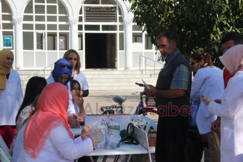   İlçe Sağlık Müdürlüğü Sağlık Kontrolü Yaptı