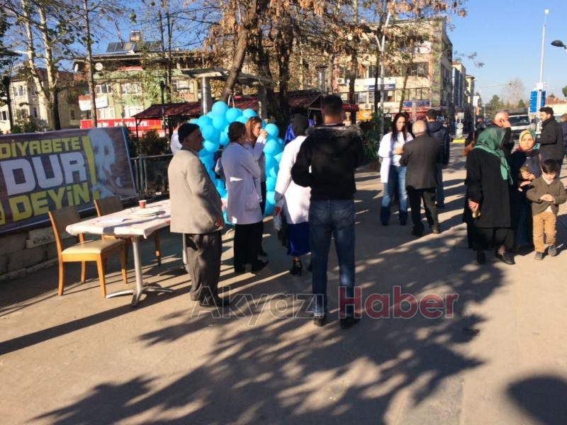 İlçe Sağlıktan Diyabet Günü Etkinliği
